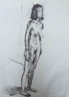 Nude standing II